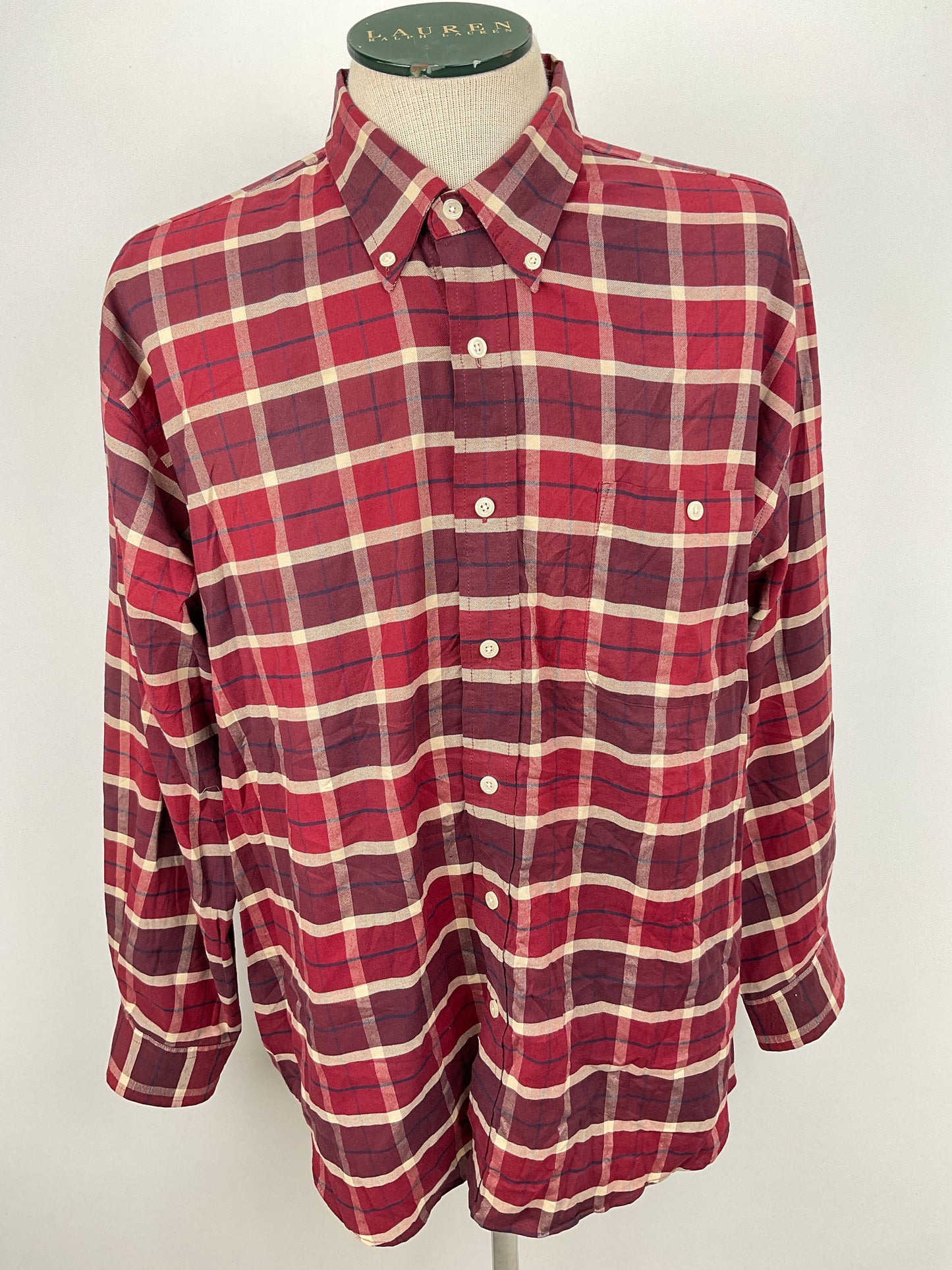 Camisa Rojo de Cuadro Towncraft