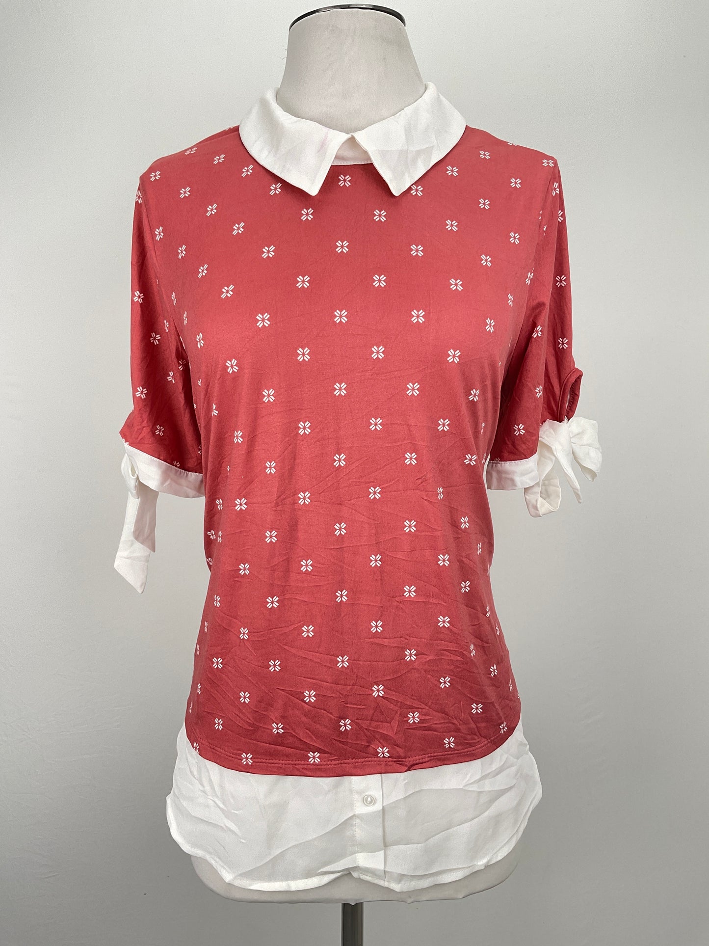 Blusa Rosado Floral Faith and joy