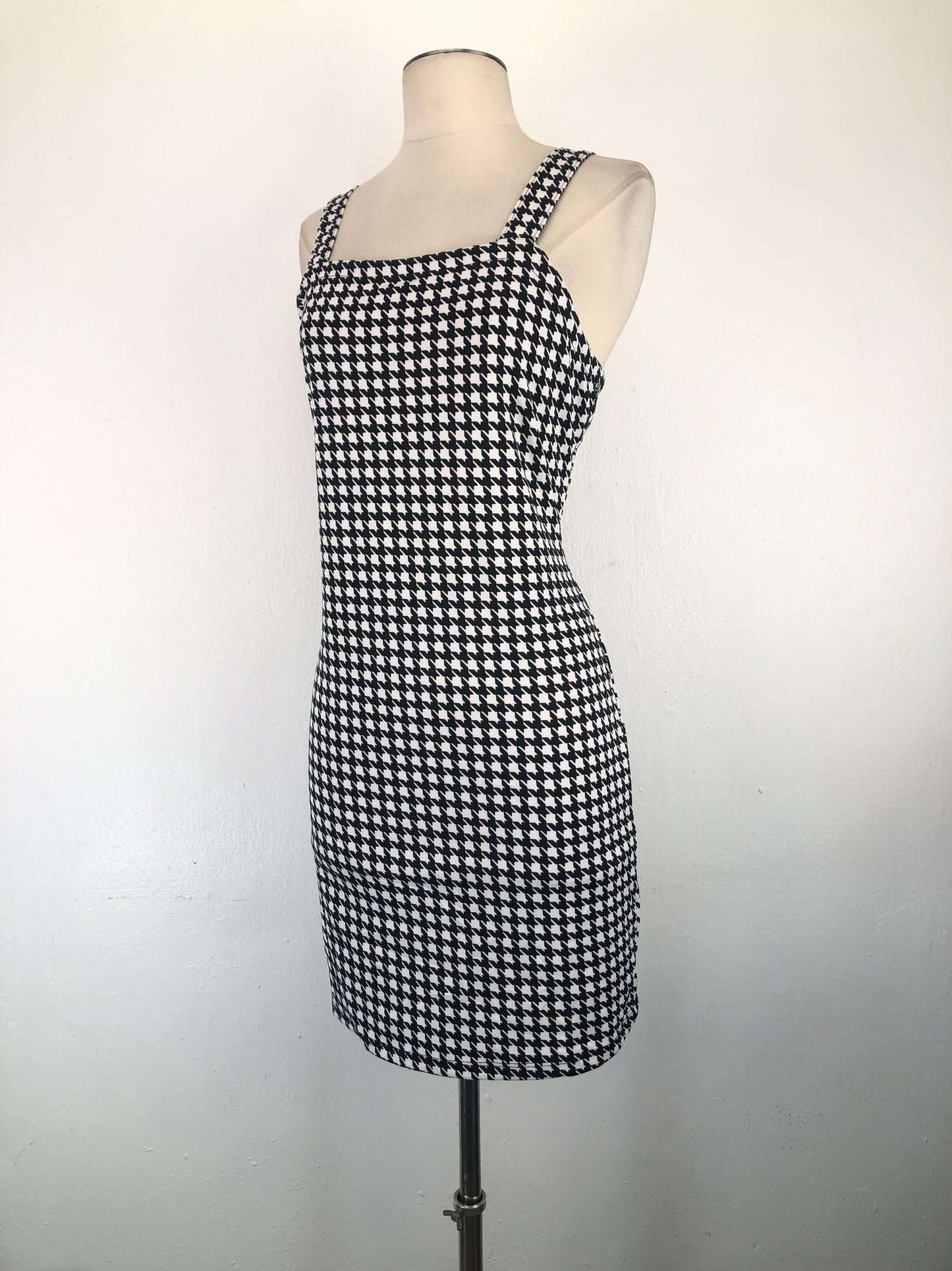 Vestido Blanco Cuadro Jolie joy