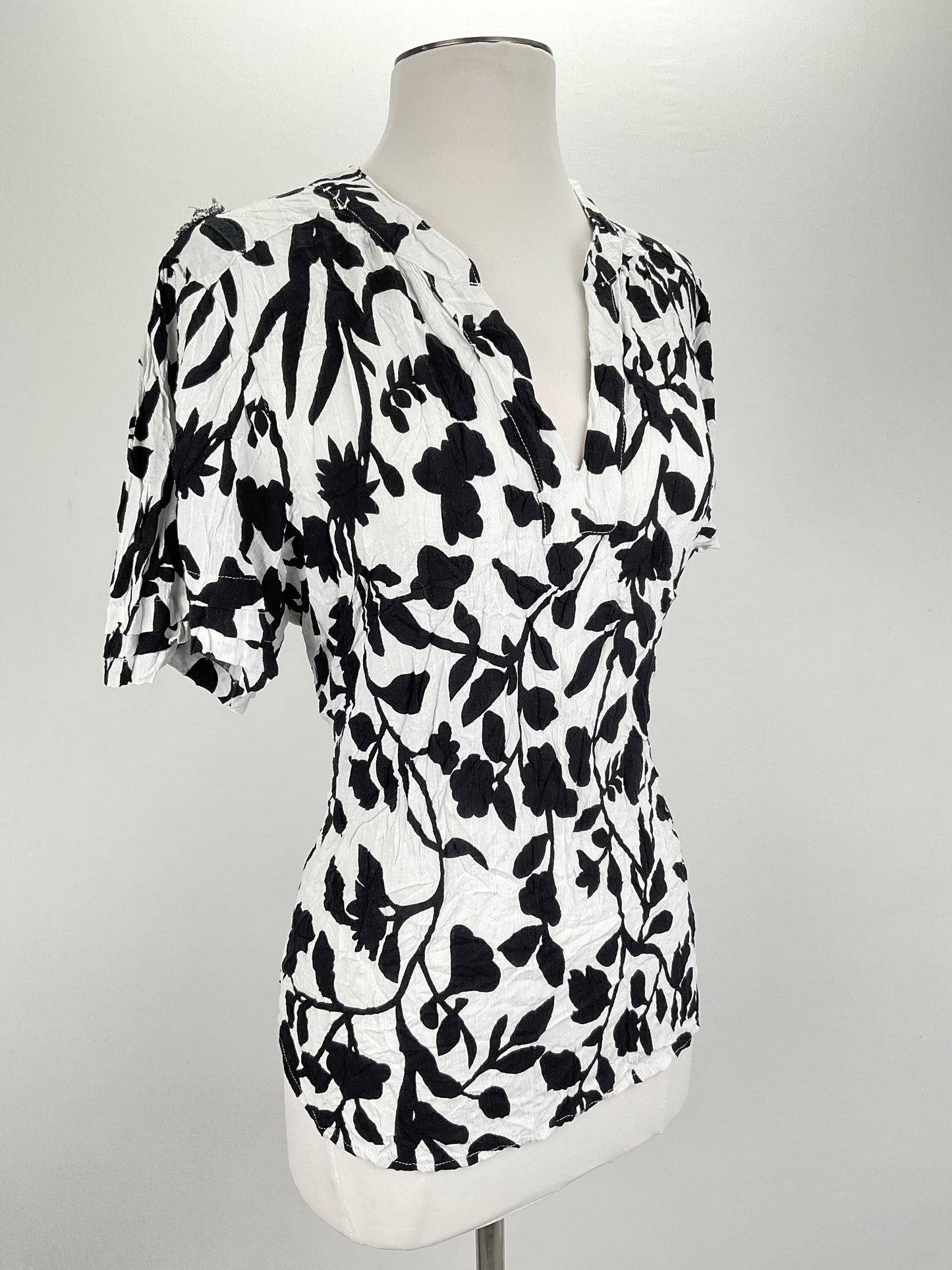Blusa Blanco Floral Welp Worn