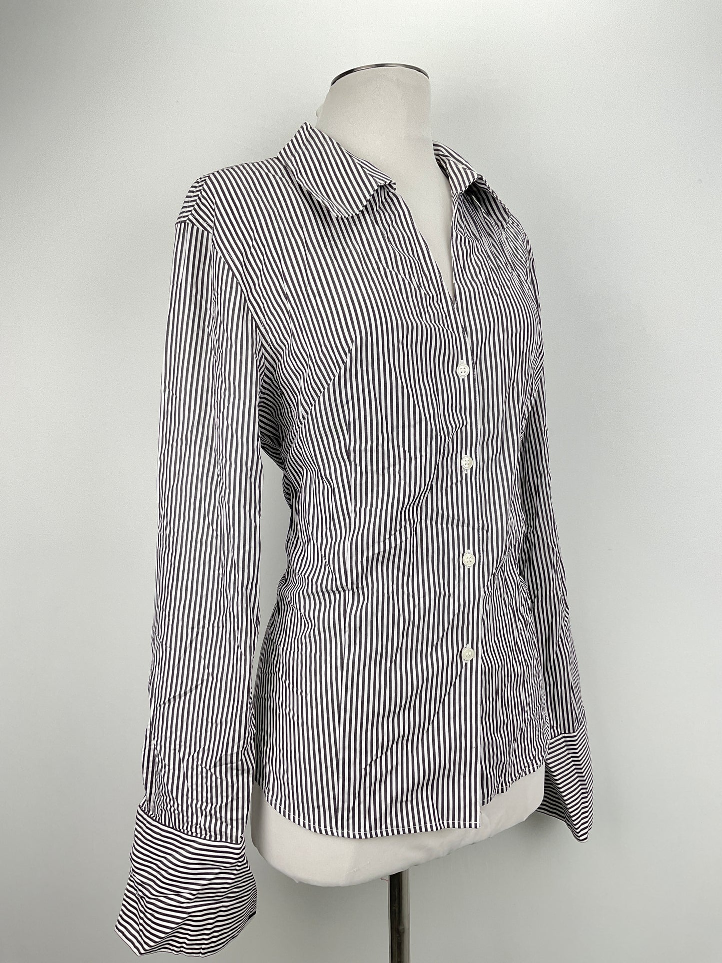 Camisa Gris de Rayas  Calvin Klein