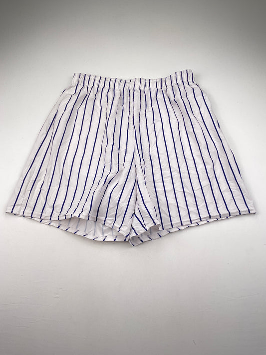 Short Blanco de Rayas Tear Away