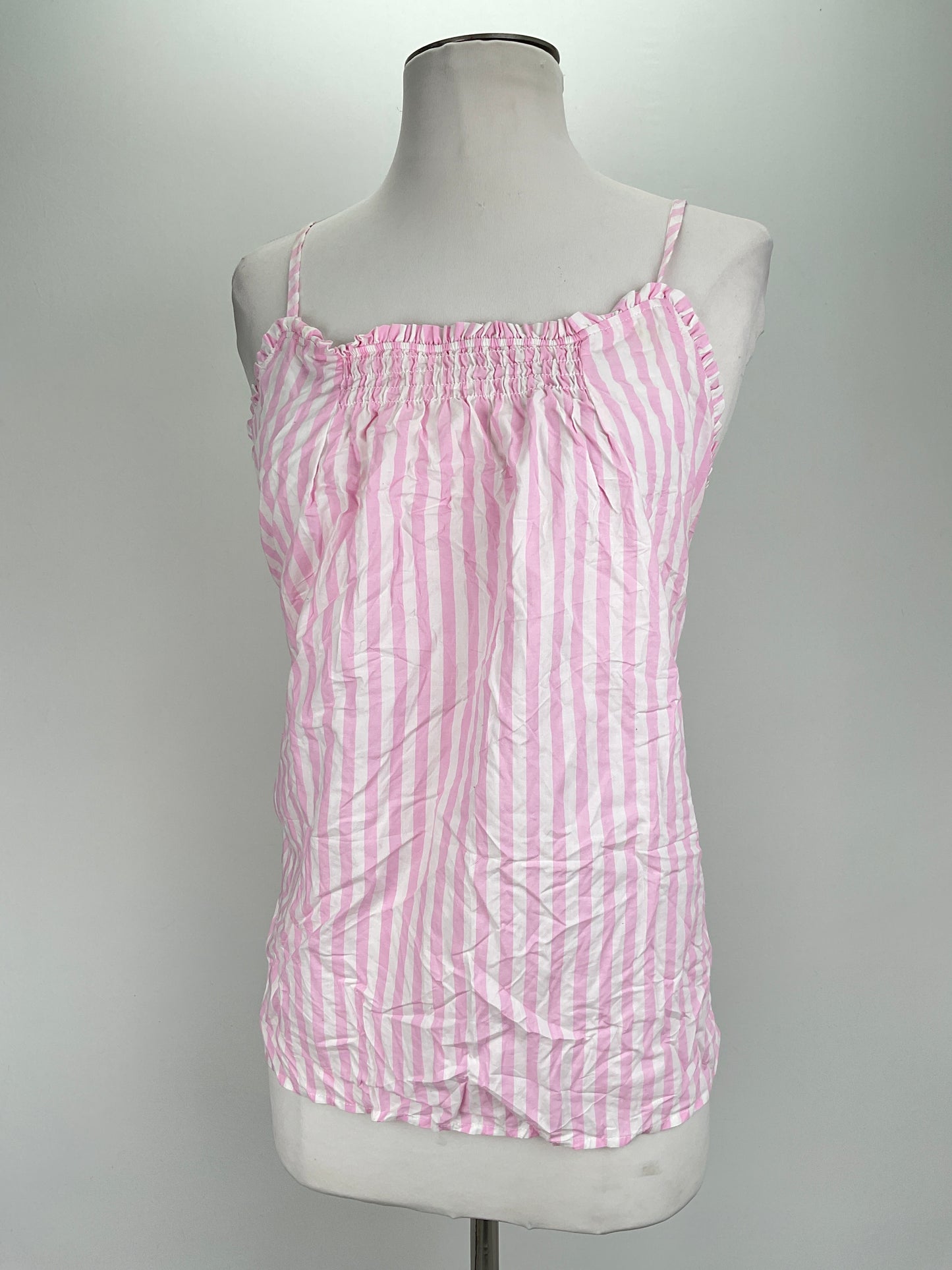 Blusa Rosado de Rayas Lands End