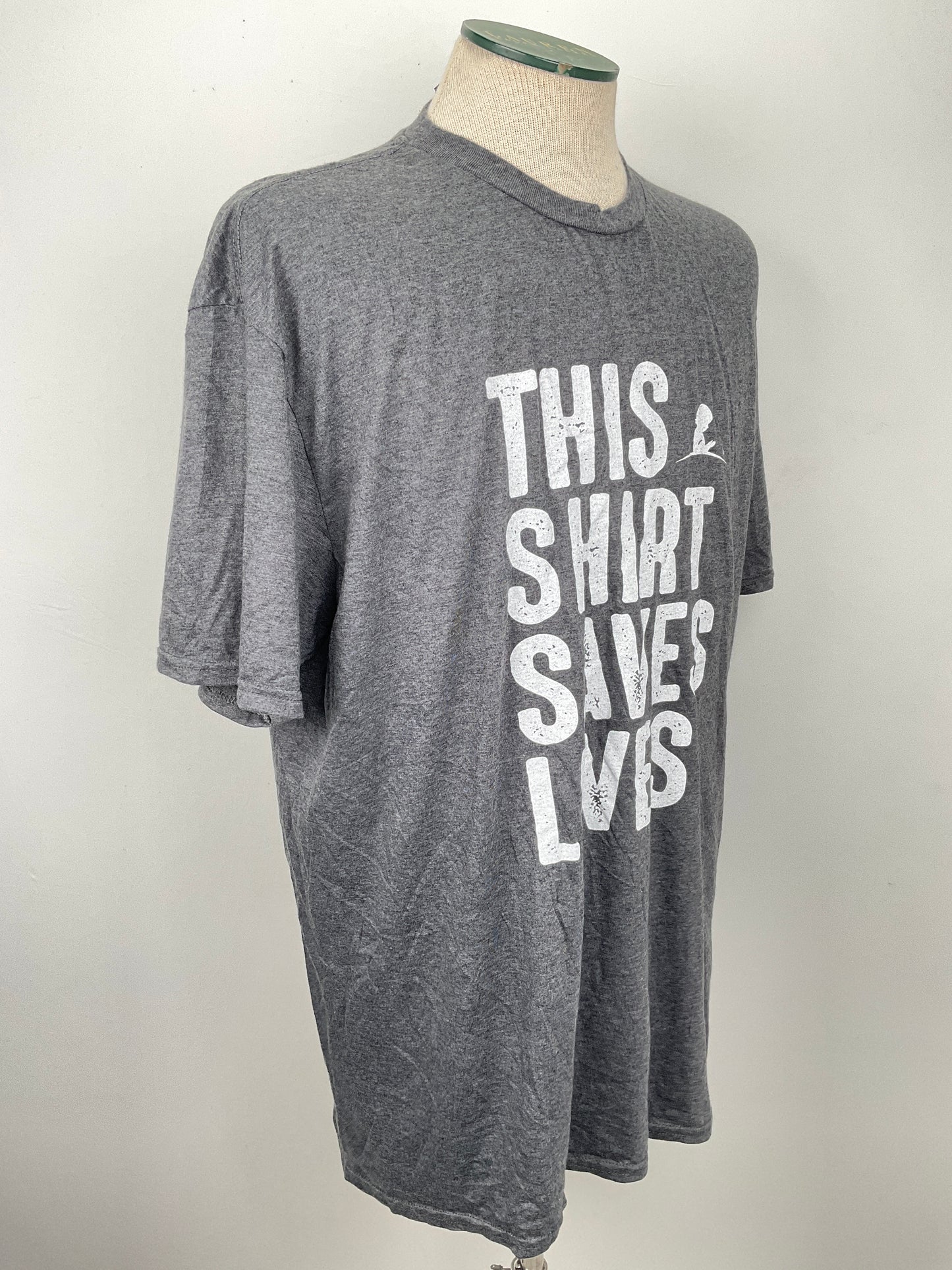 Camiseta Gris Anvil