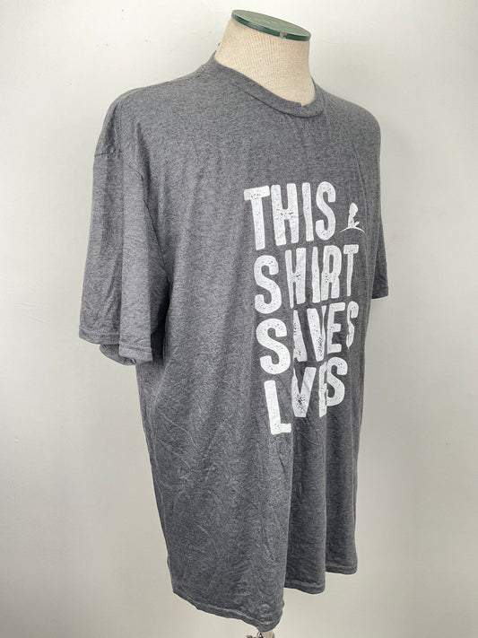 Camiseta Gris Anvil