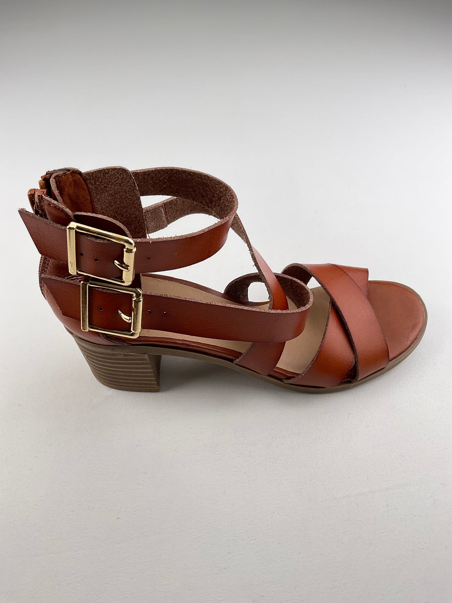 Zapatilla Marron de Tacón Material Girl