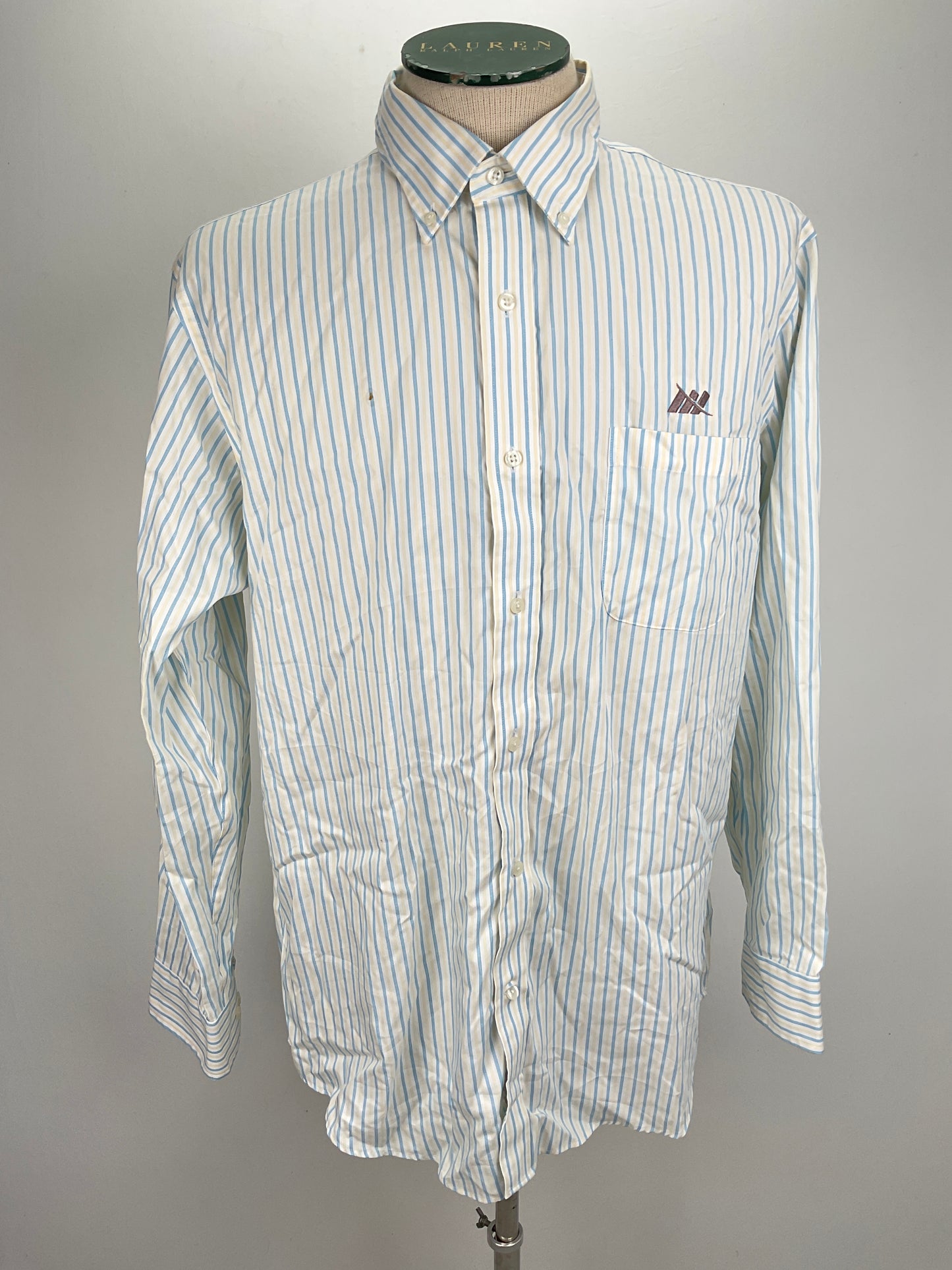Camisa Multicolor de Rayas Lands’ End