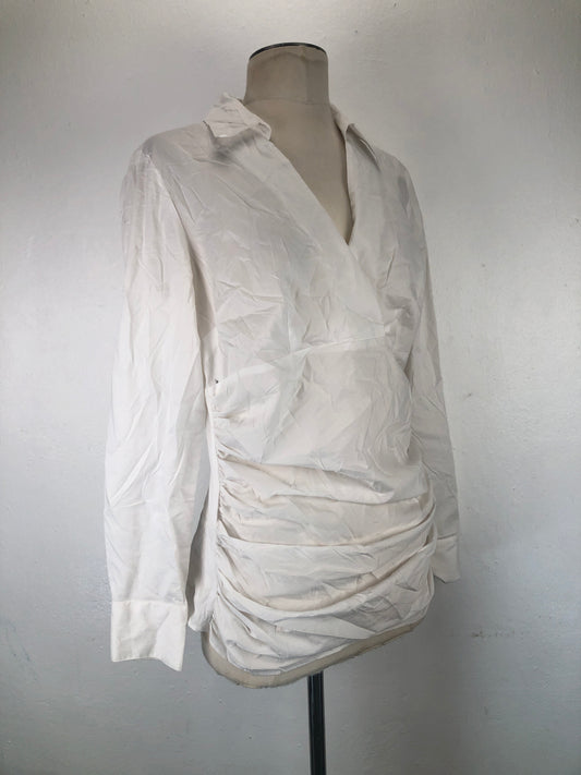 Camisa Blanco Ann Taylor