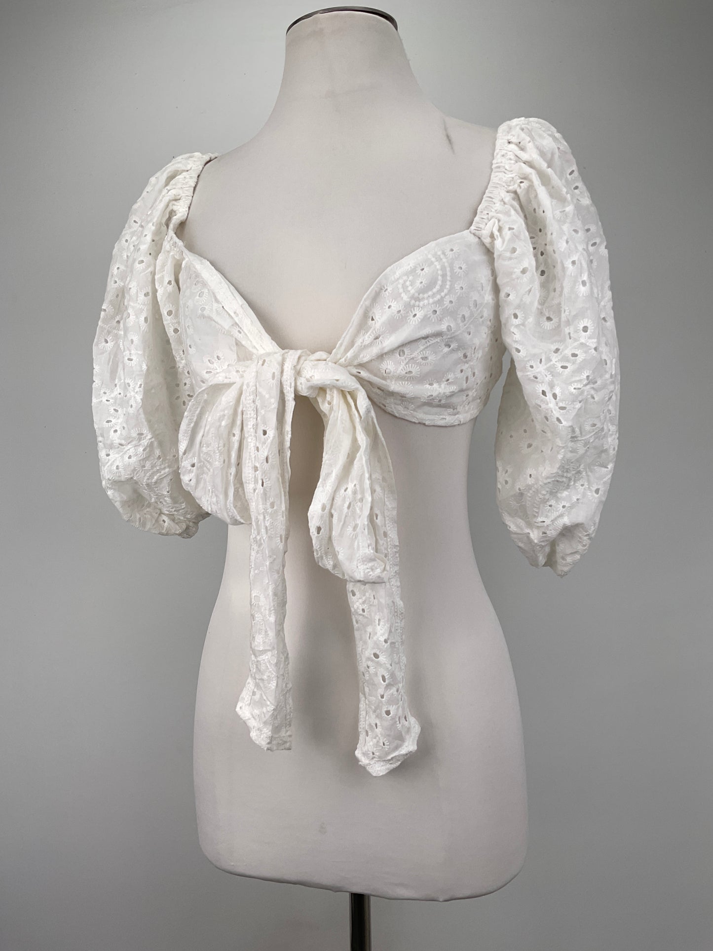 Blusa Blanco Floral Shein