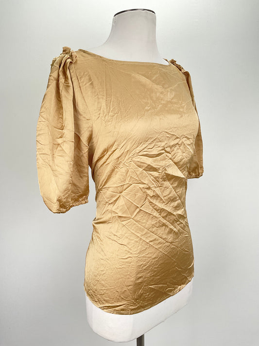 Blusa Dorado Ann Taylor
