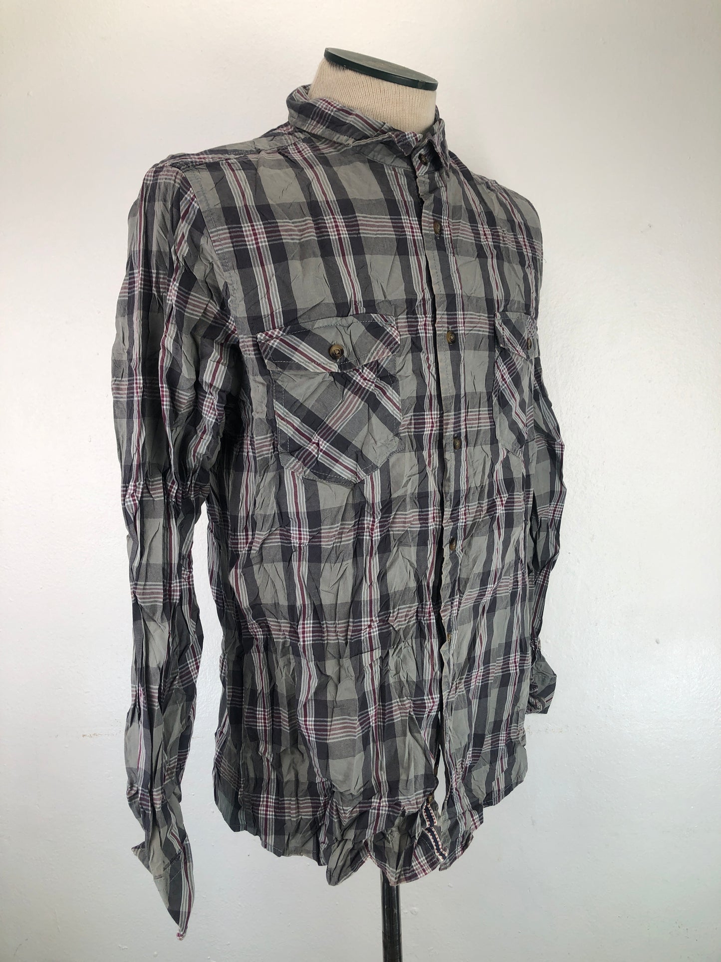 Camisa Multicolor De Cuadro plugg