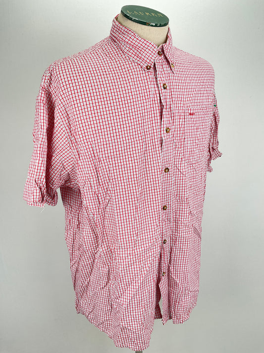 Camisa Rojo vino de Cuadro Wrangler