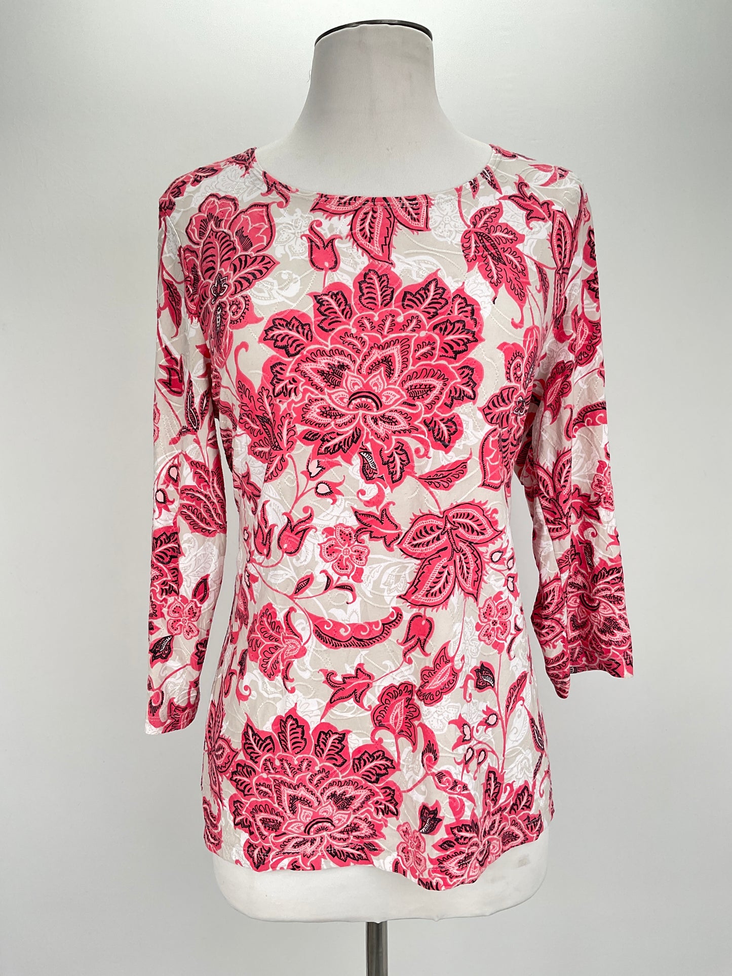 Blusa Rosado Floral JM