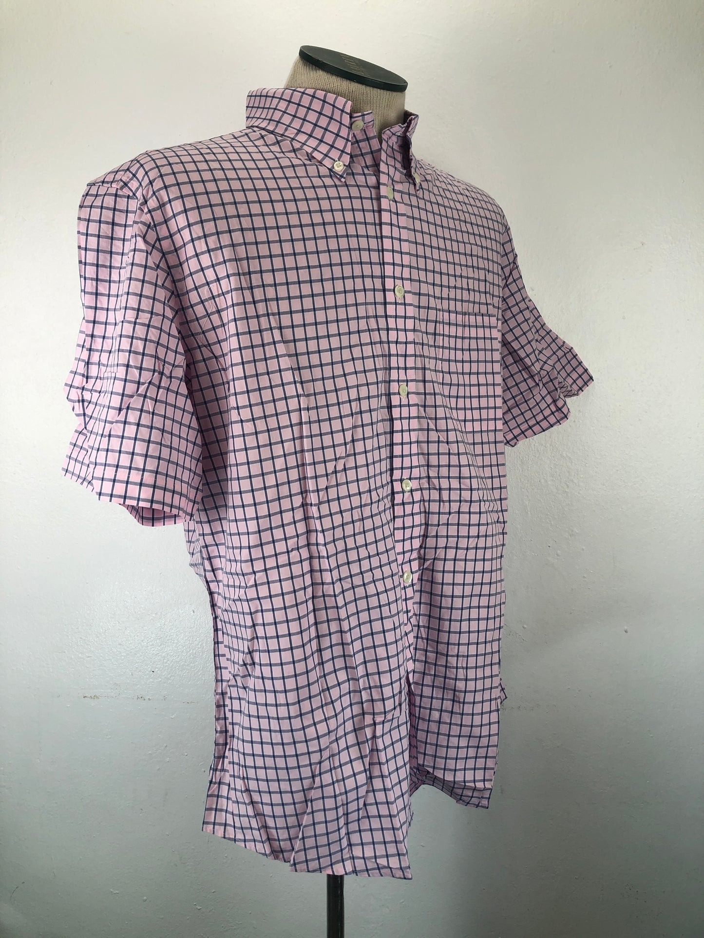 Camisa Rosado de Cuadro Regent