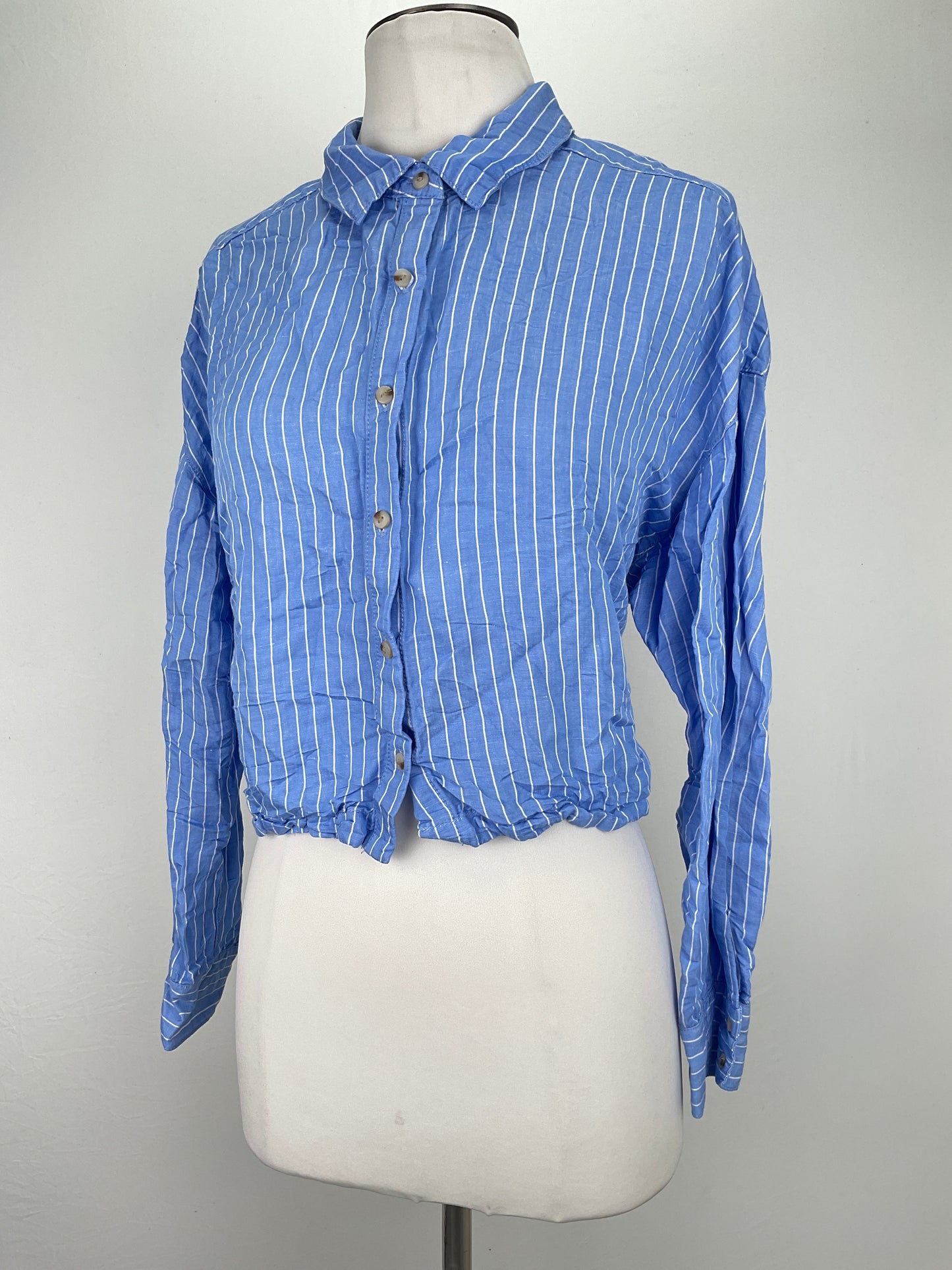 Camisa Azul claro de Rayas Rachel  Zoe