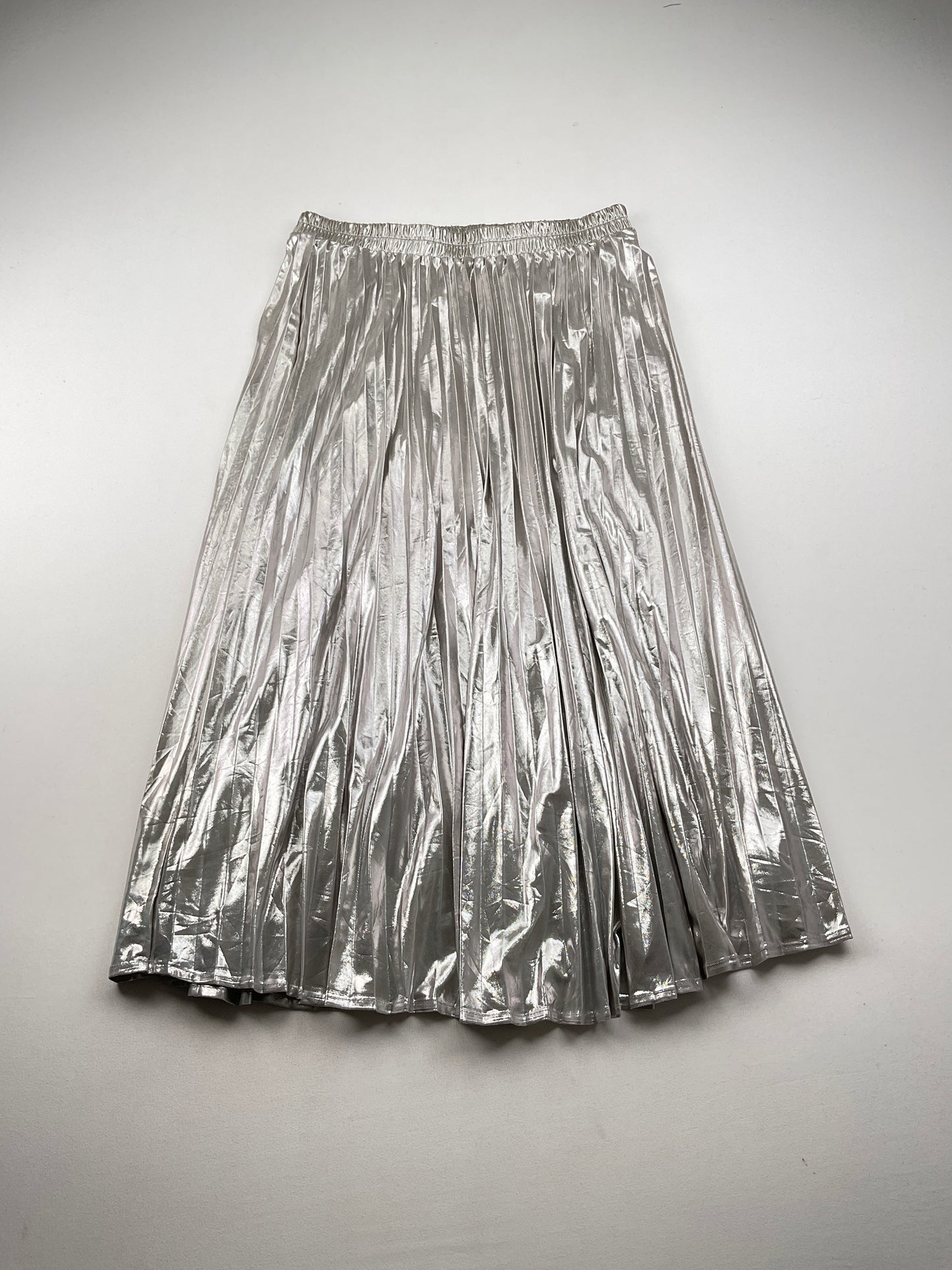 Falda Plateado Variangis