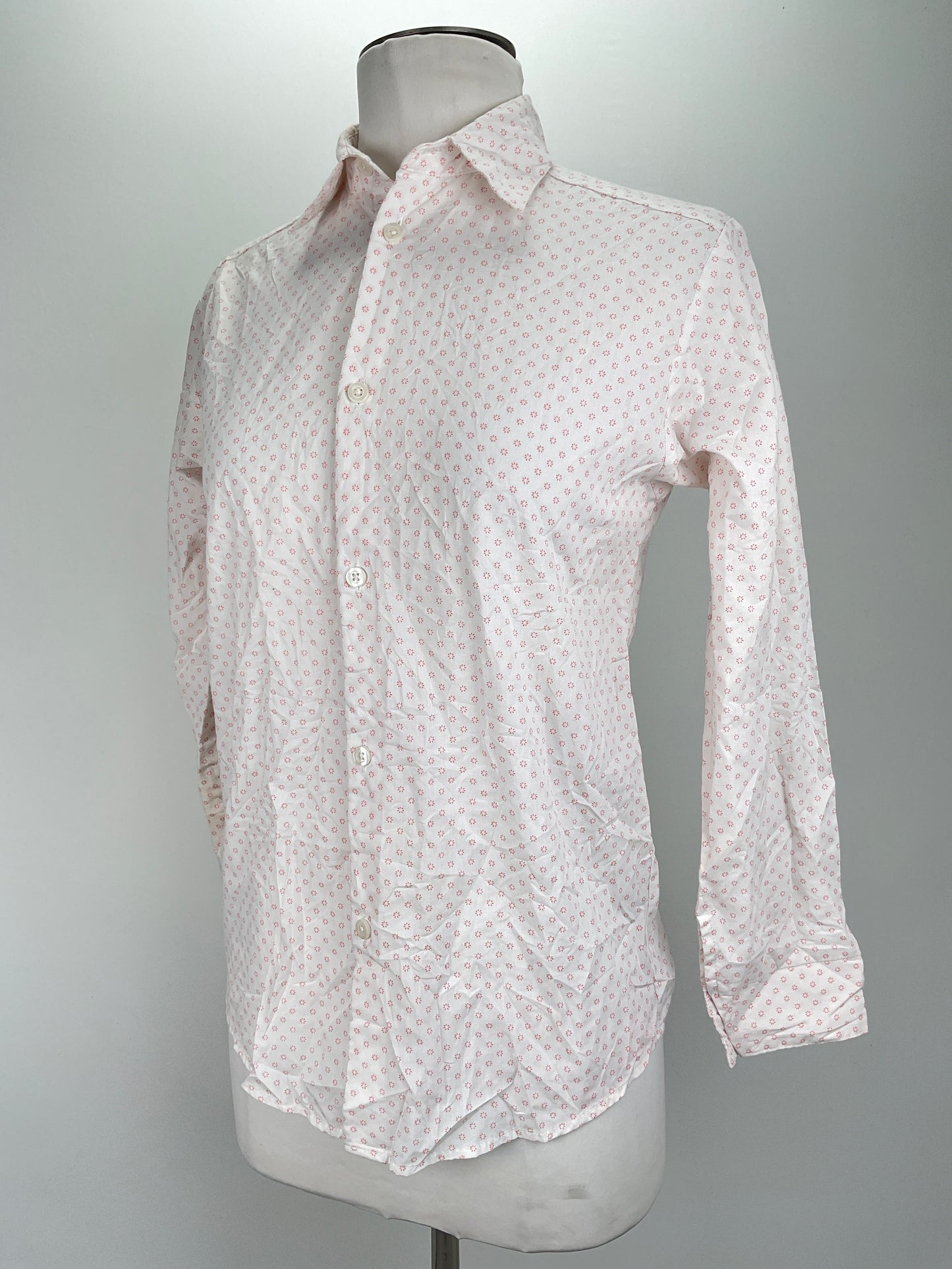 Camisa Blanco Floral Van Heusen