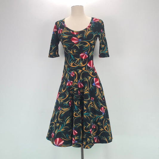 vestido de flores LULAROE