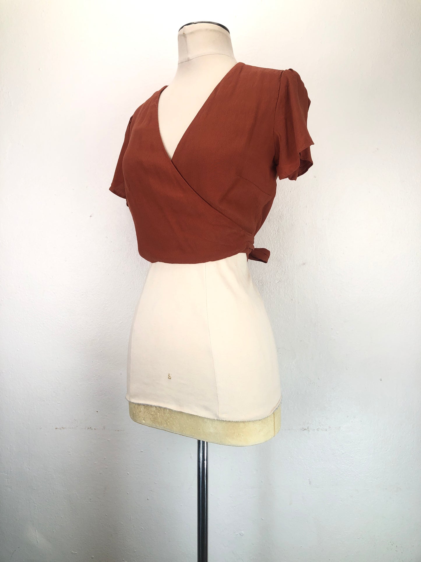 Blusa Marron Forever 21