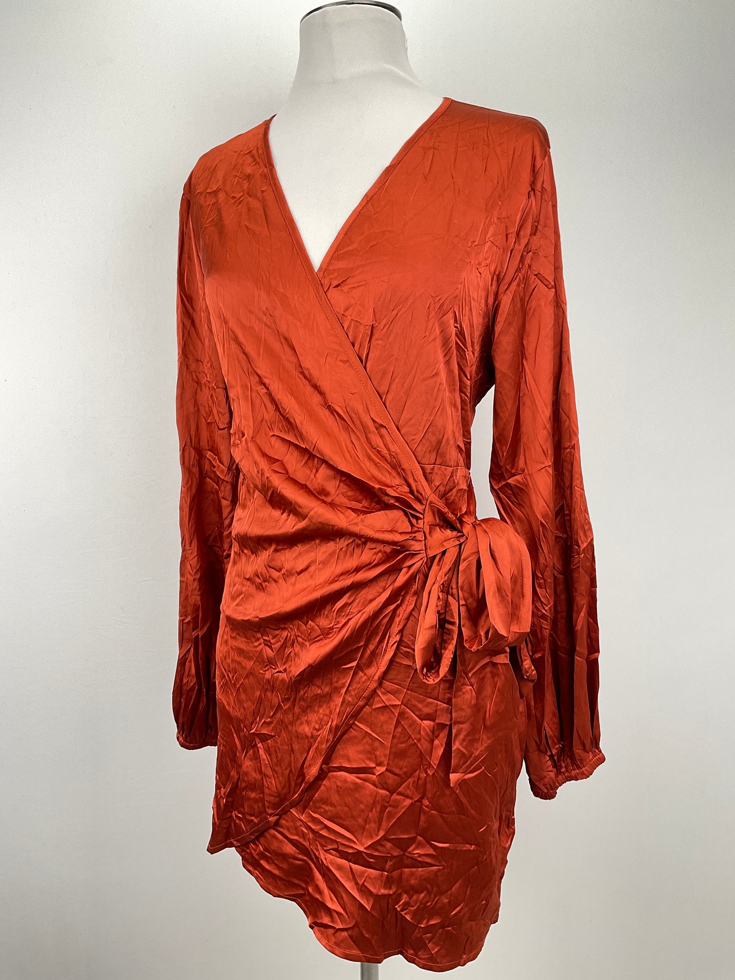 Vestido Naranja Lyaner