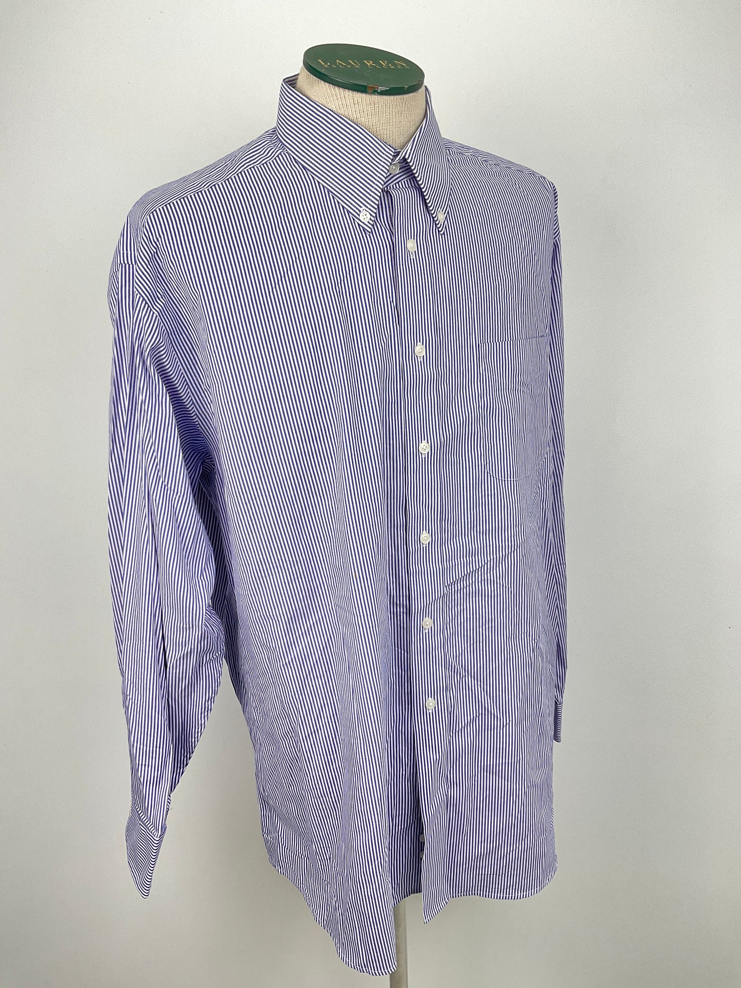 Camisa Azul claro de Rayas George