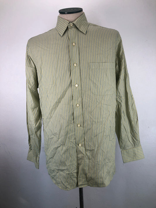 Camisa Verde limon de Rayas  Jos. A. Bank