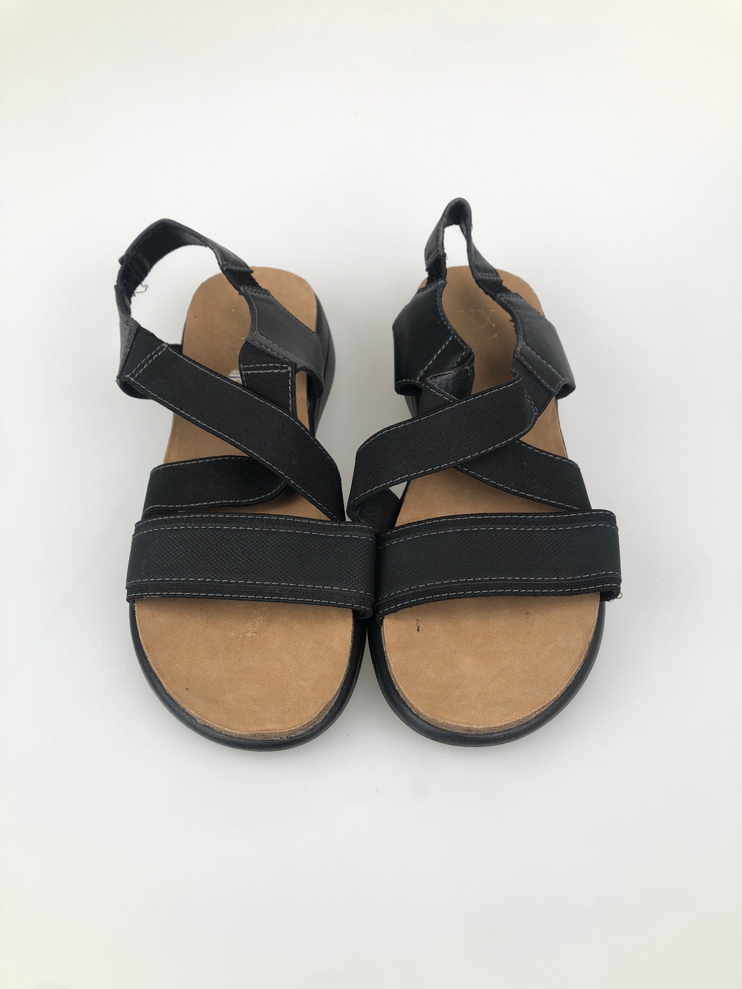 Sandalia Negro Ny &c