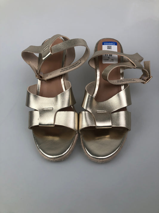 Zapatilla Dorado Plataforma Old Navy