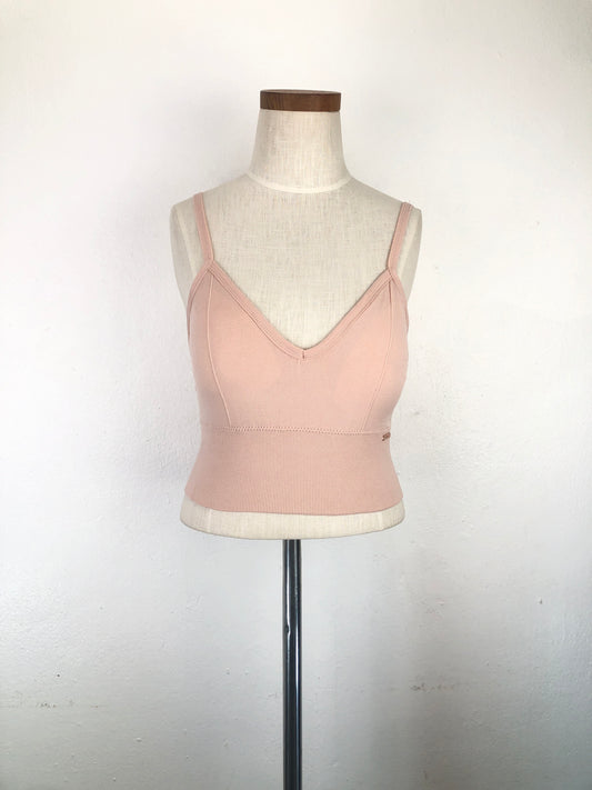 Blusita Nude Deportivo Pink
