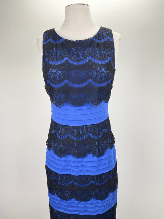 Vestido Azul Floral Sancria