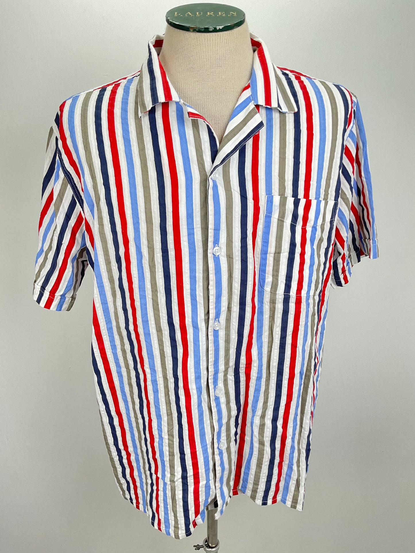 Camisa Multicolor de Rayas Votpave