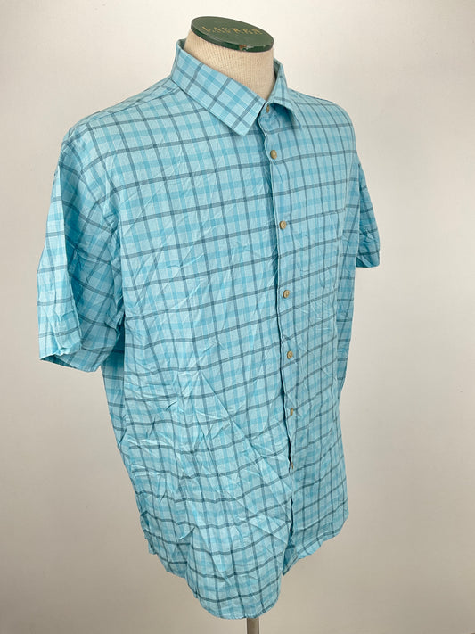 Camisa Azul claro de Cuadro Van Heusen