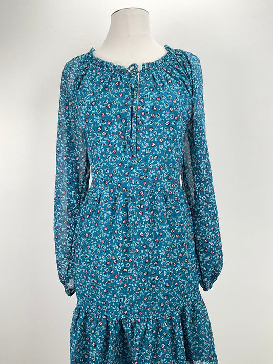 Vestido Azul Floral Studio A