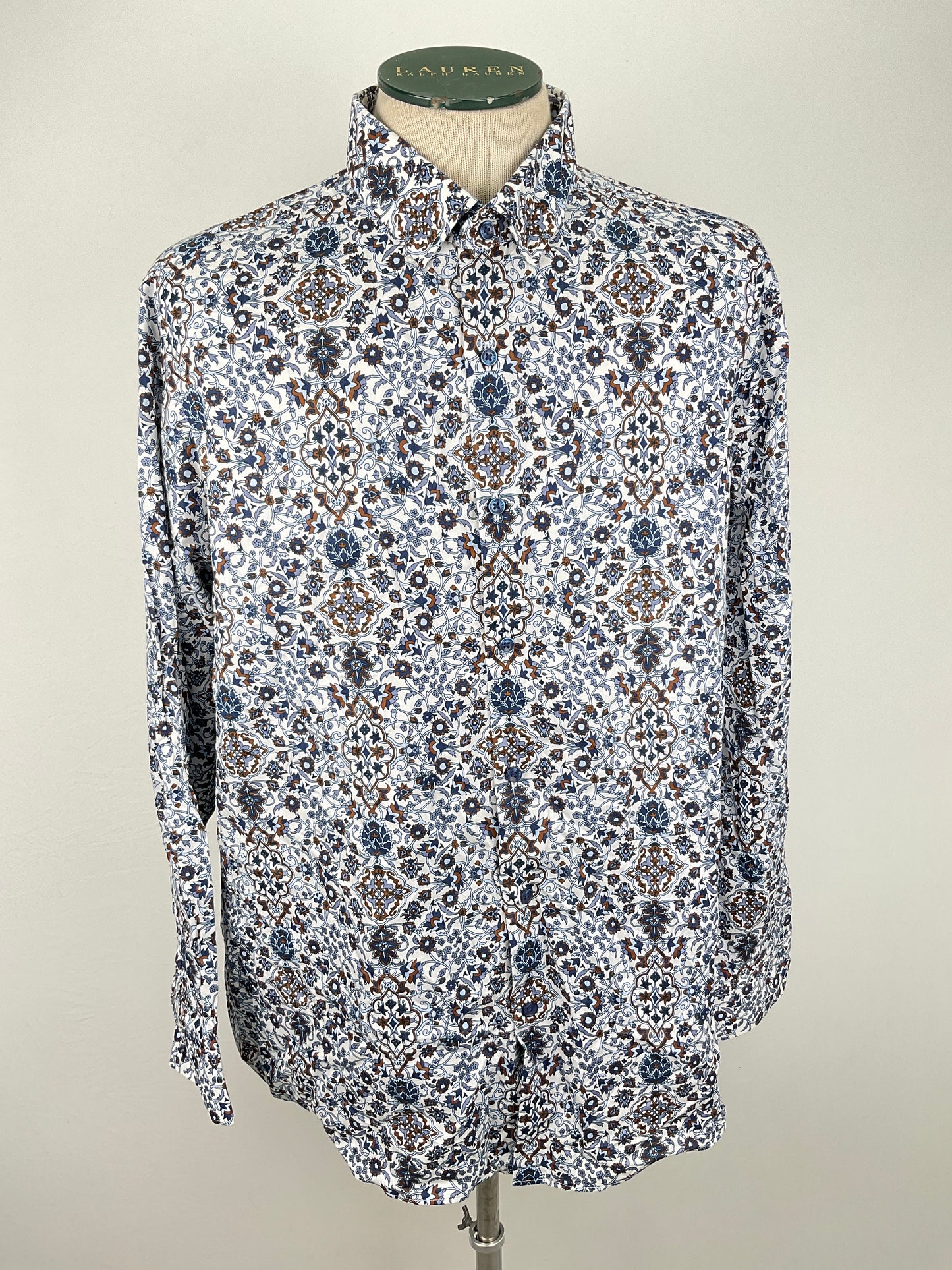 Camisa  Blanco Floral Hart Schaffner Marx