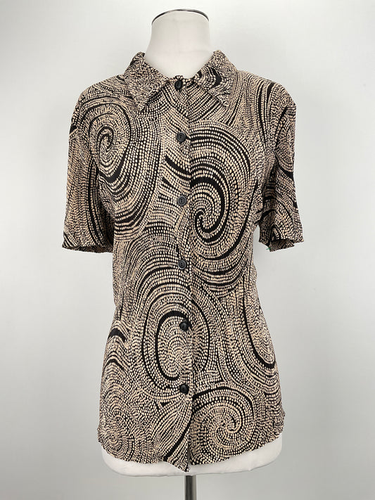 Camisa Crema Dressbarn