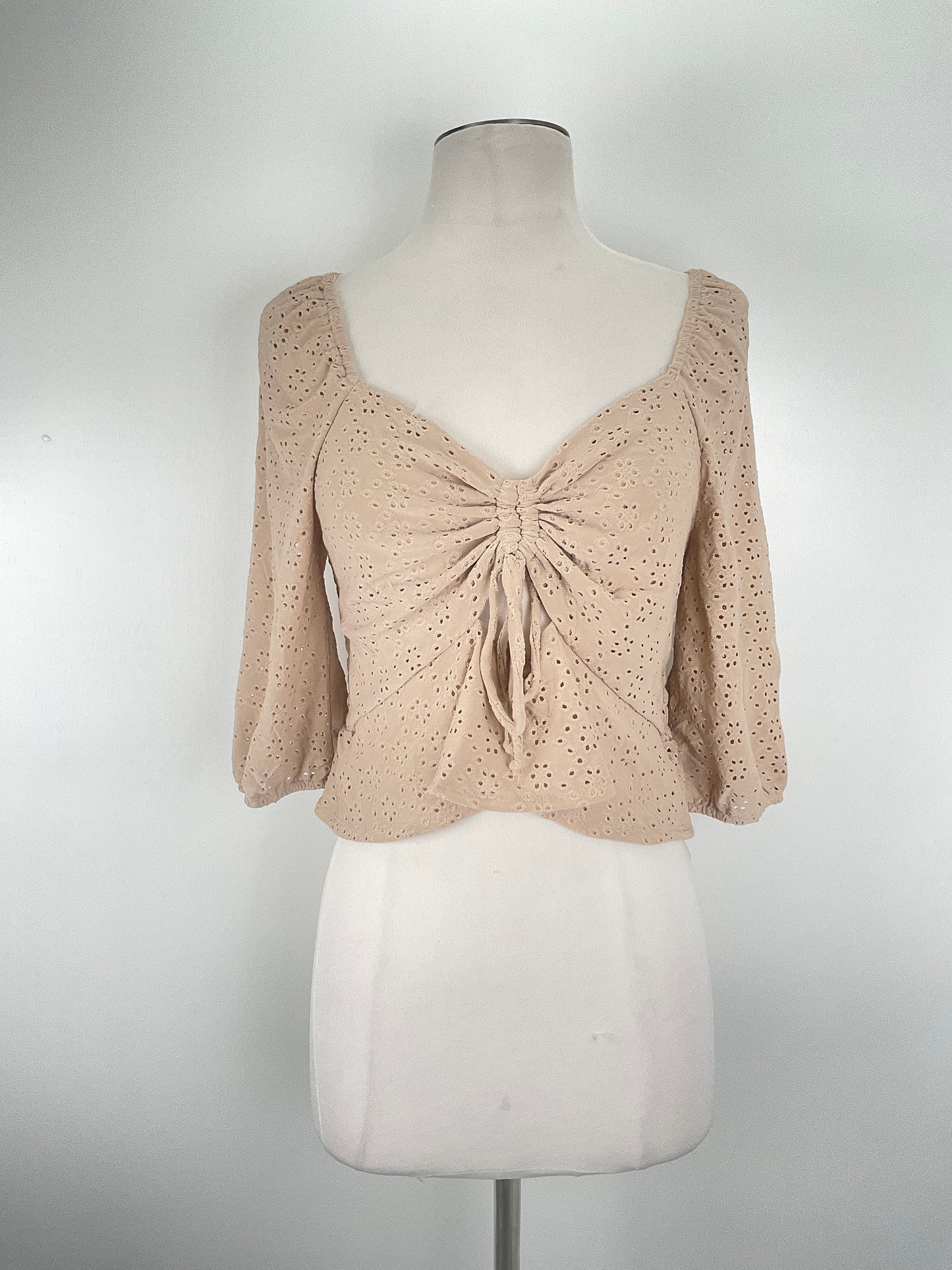 Blusa Crema Romantics