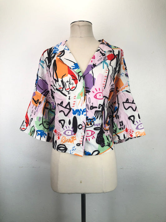 Camisa Multicolor Shein