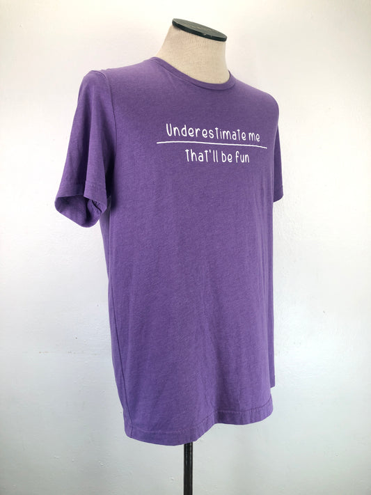 Camiseta Morado Canvas