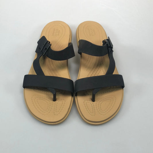 Sandalia Negro Crocs Comfort