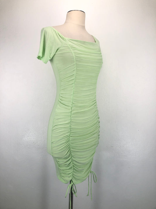 Vestido Verde Limon Popular 21