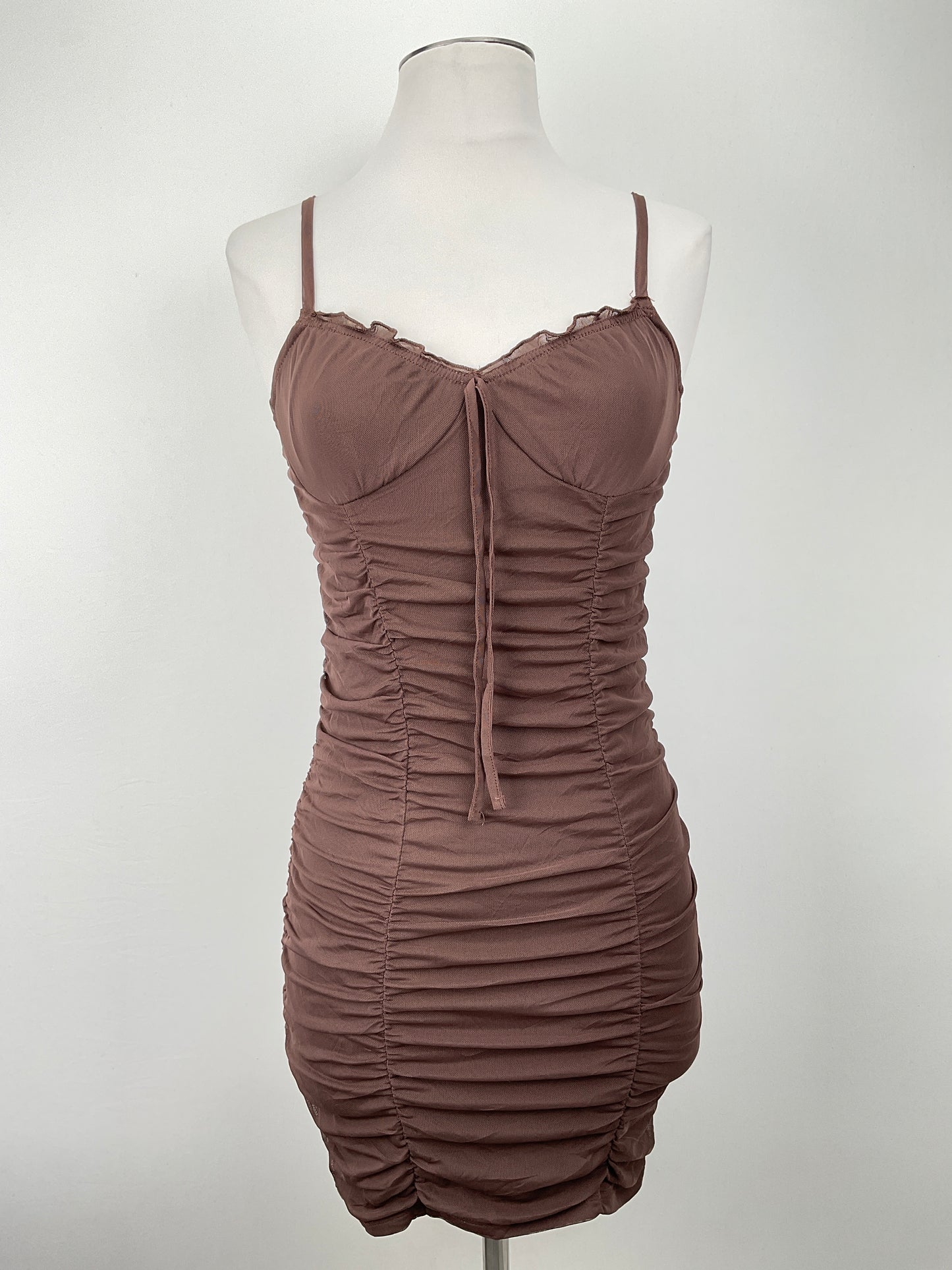 Vestido Marron Divided