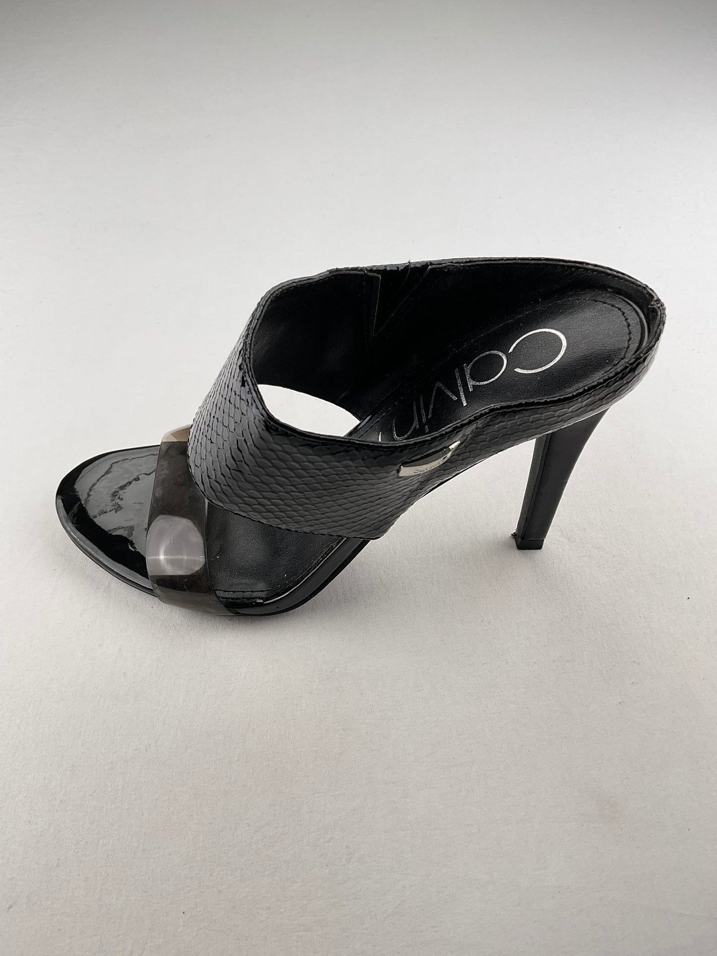 Zapatilla Negro de Tacón  Calvin Klein