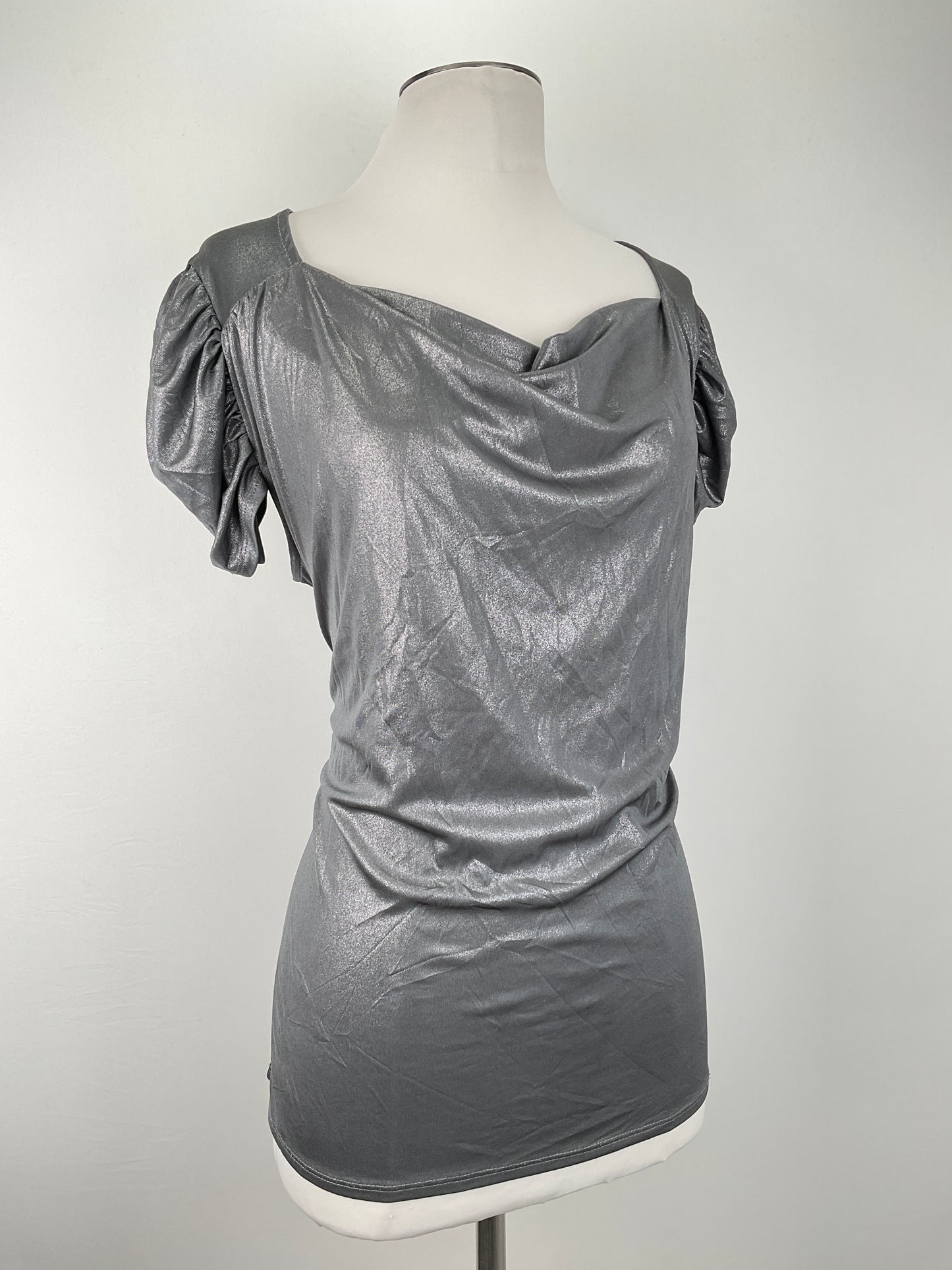 Blusa Plateado Debbie Shuchat