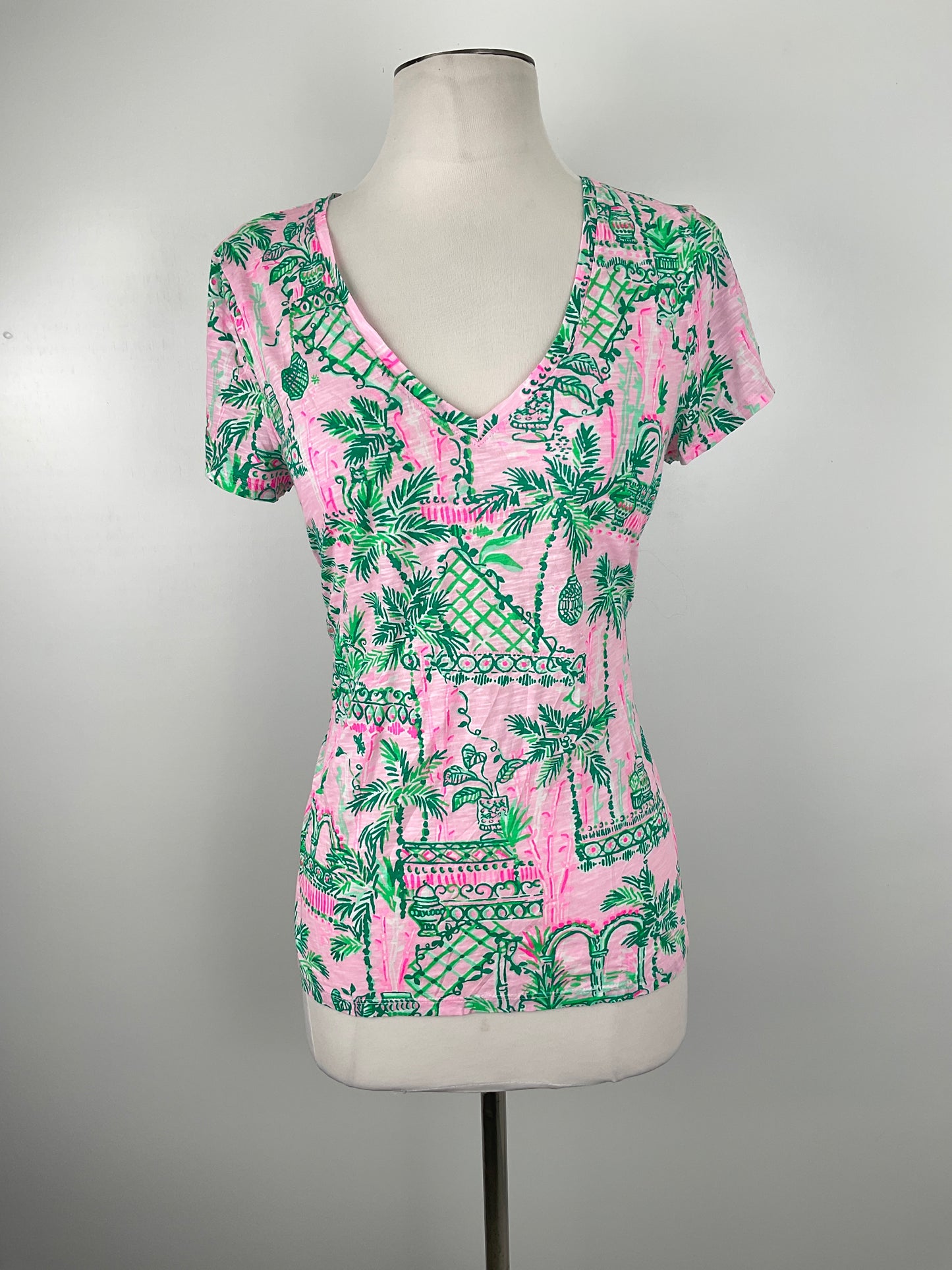 Camiseta Rosado Floral Lily Pulitzer