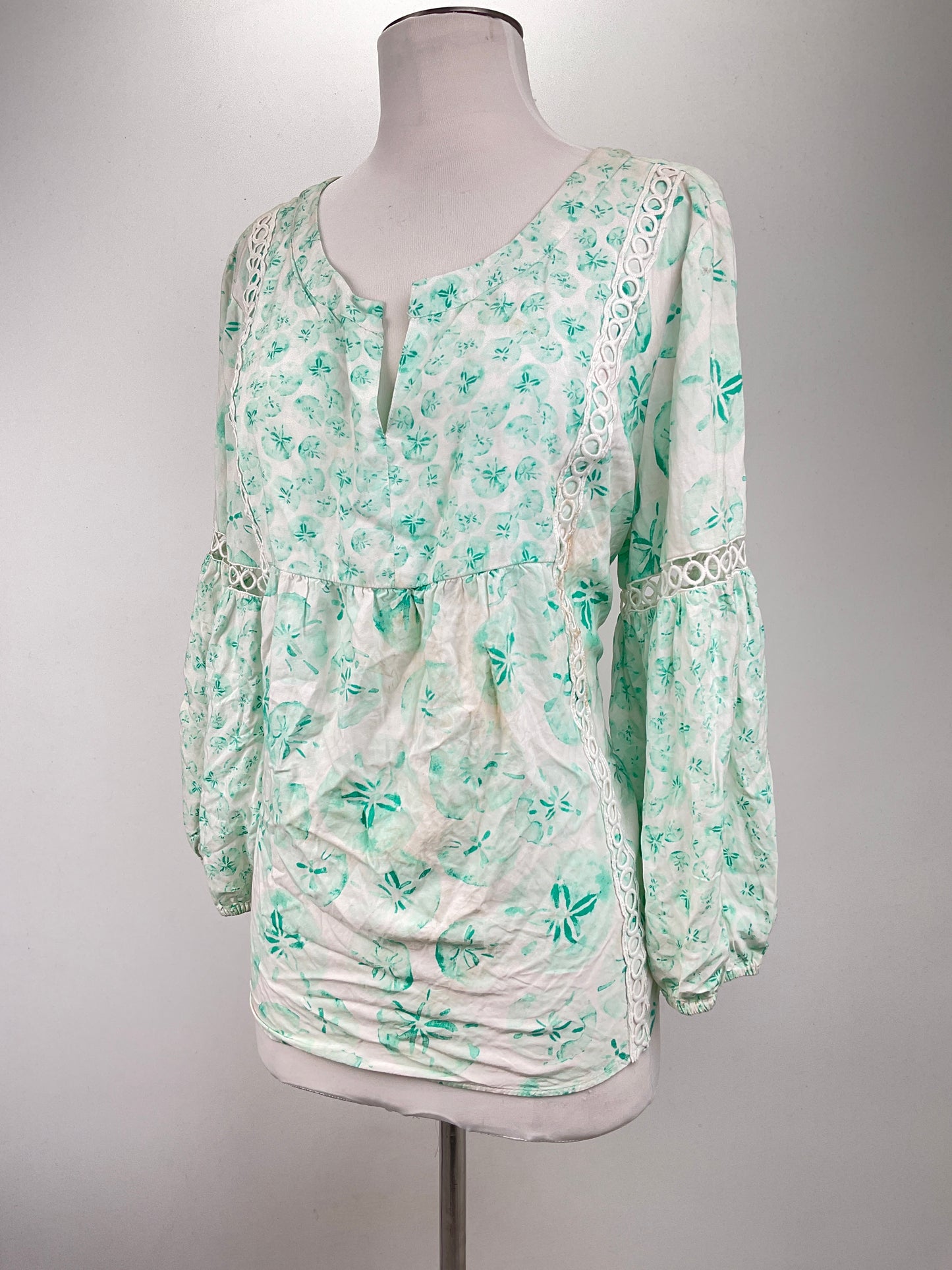 Blusa Blanco Floral Variangis