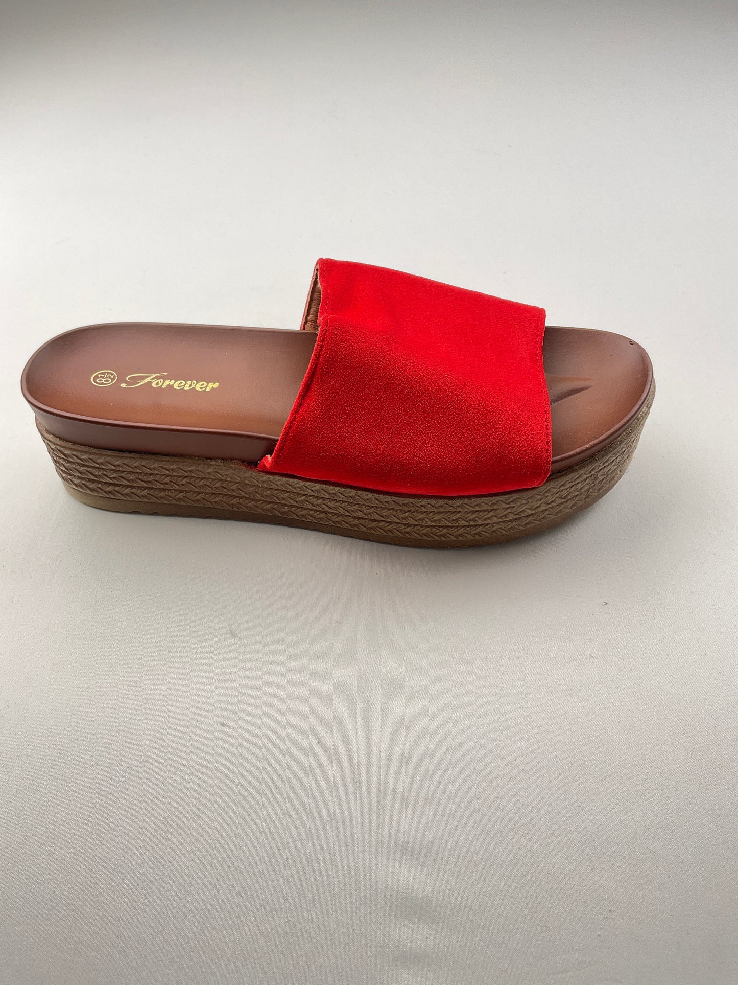 Zapatilla rojo  forever