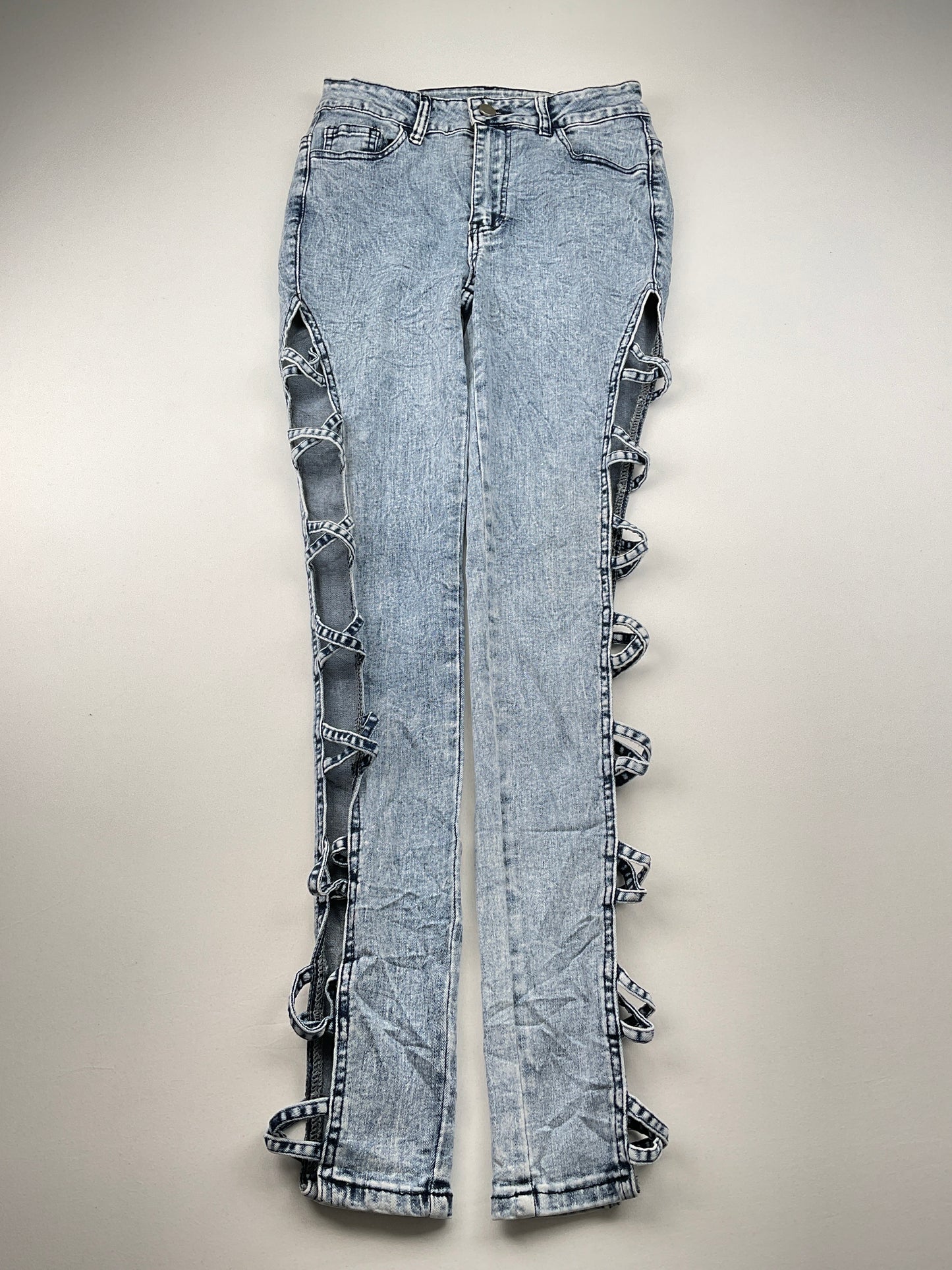 Pantalón Jeans Azul claro Shein