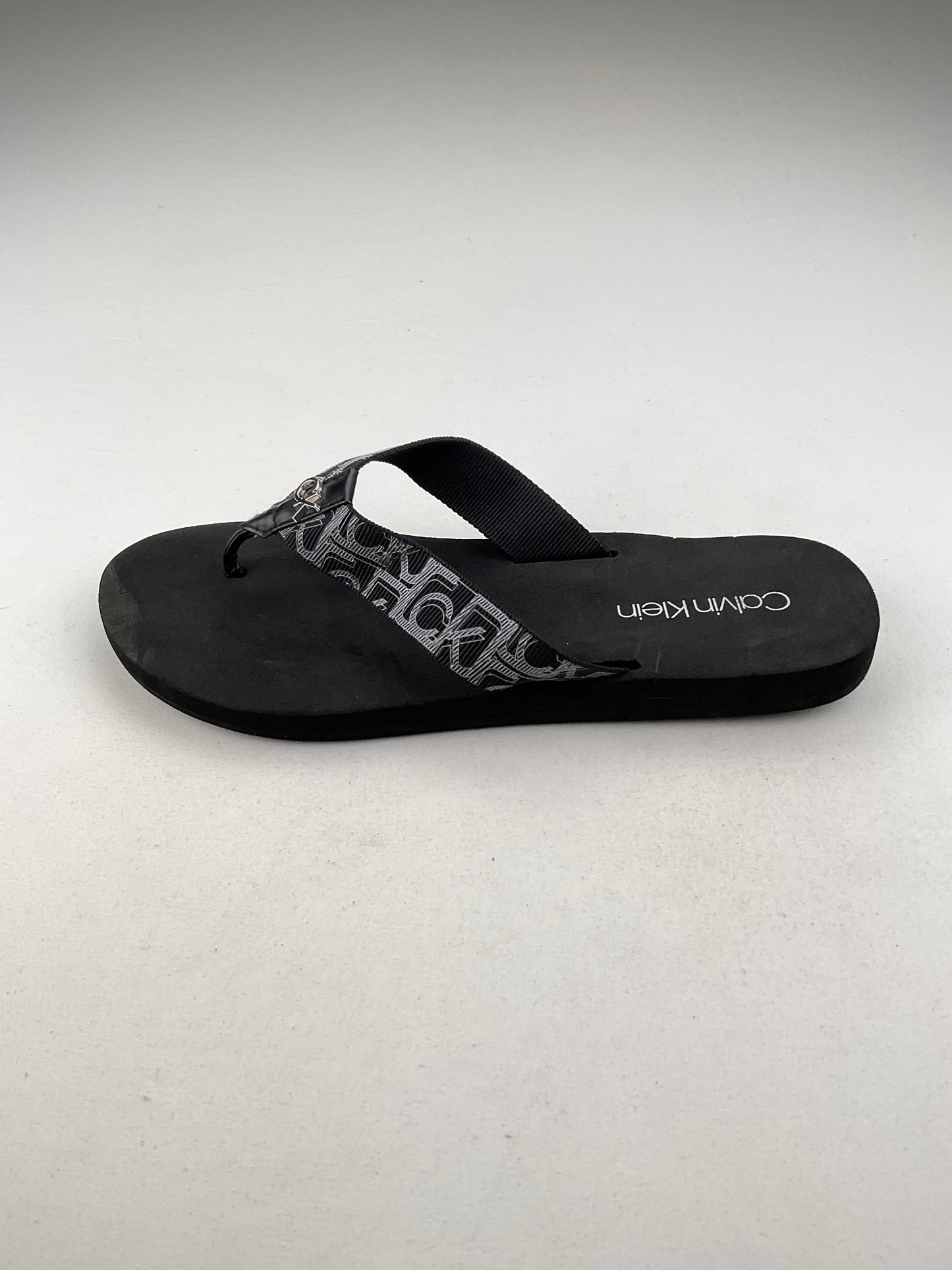 Sandalia Negro Calvin Klein
