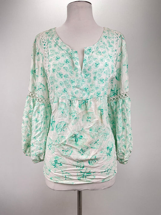 Blusa Blanco Floral Variangis