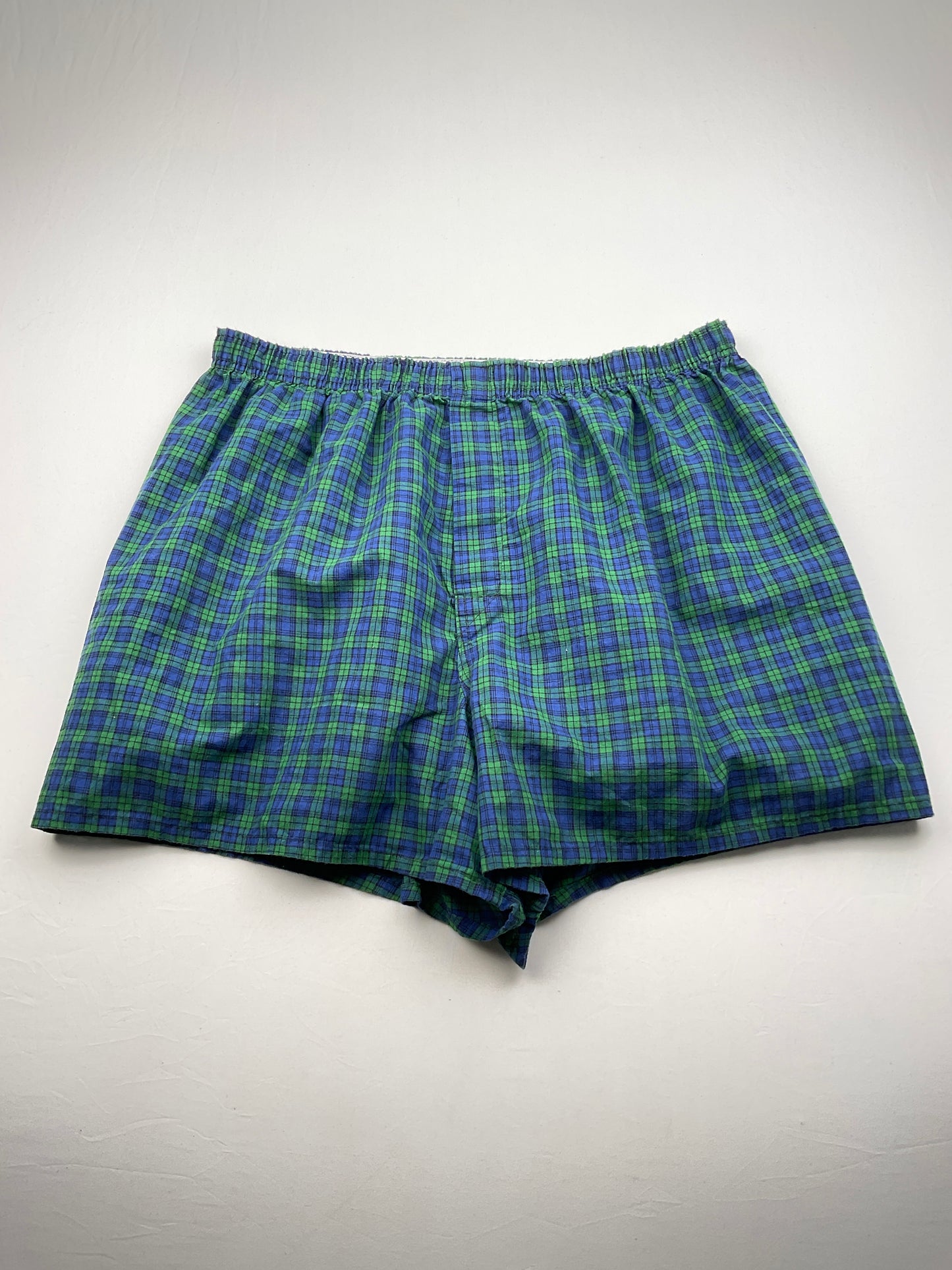 Boxer Verde de Cuadro Hanes